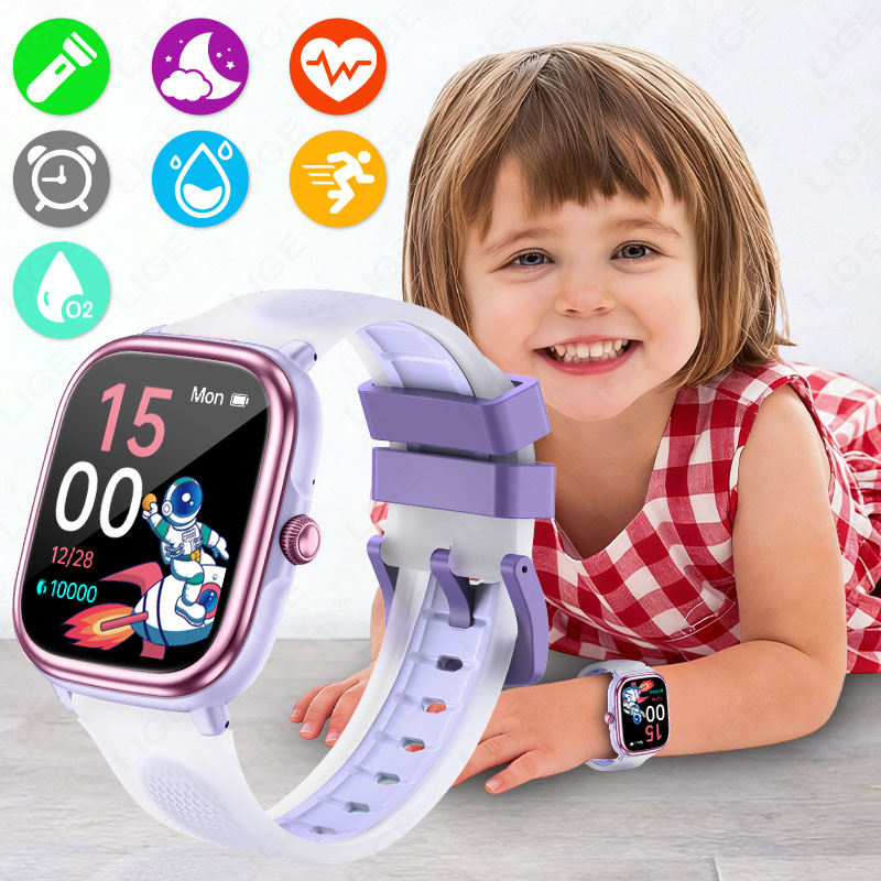 LIGE Kids Girls Boys Present S - مراجعة French Connection Watches Smartwatch App وسعره