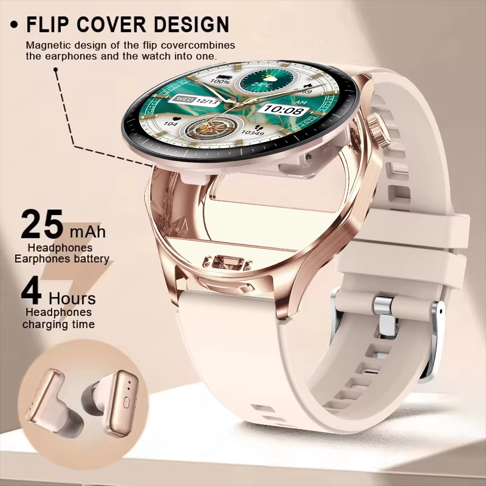 2 In 1 TWS Headset Smart Watch - مراجعة Smartwatch Noise Watches For Women وسعره