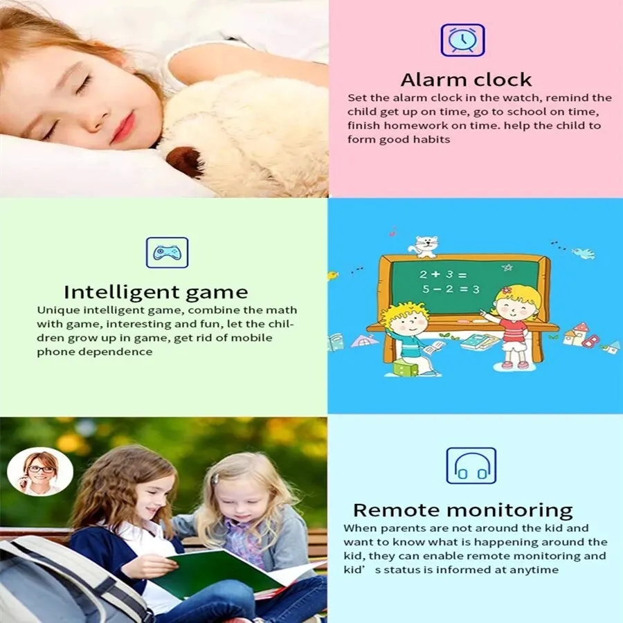 2026 New 2G Sim Card Kids Smar - مراجعة Smartwatch Watches Gift For Boys On Birthday وسعره