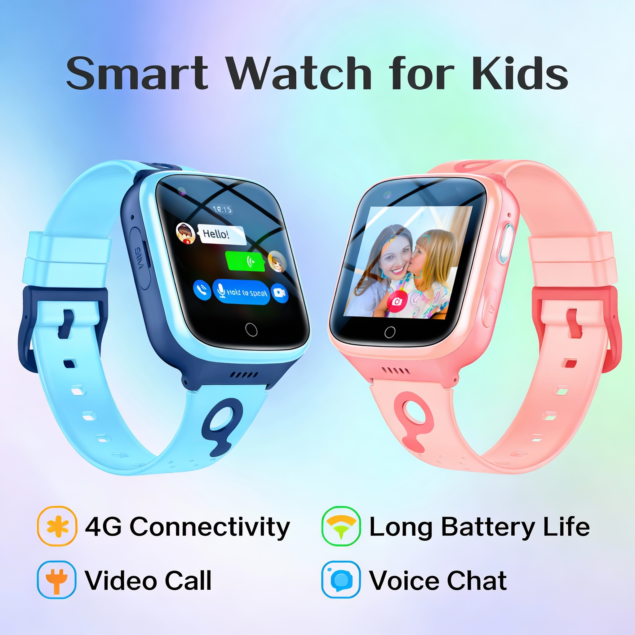 4G Smart Watch Kids GPS WiFi V - مراجعة Smartwatch Watches Gift For Boys وسعره