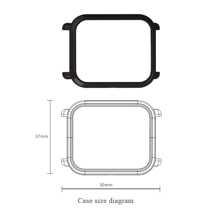 Case Cover for Amazfit Bip Ban - مراجعة Smartwatch Watches Amazfit وسعره