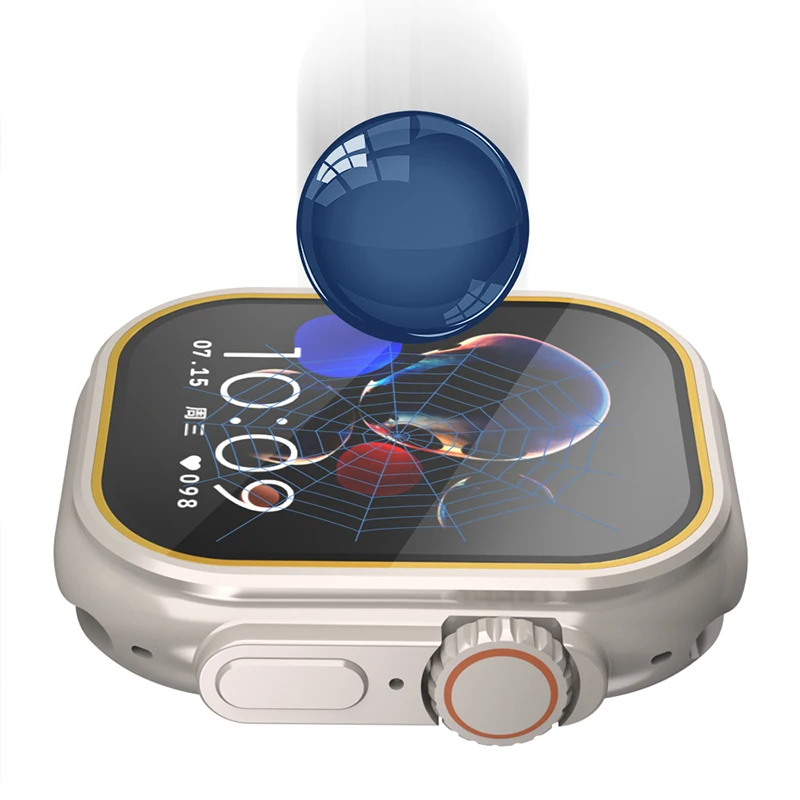 Tempered Glass for Apple Watch - مراجعة Smartwatch Watches For Men وسعره