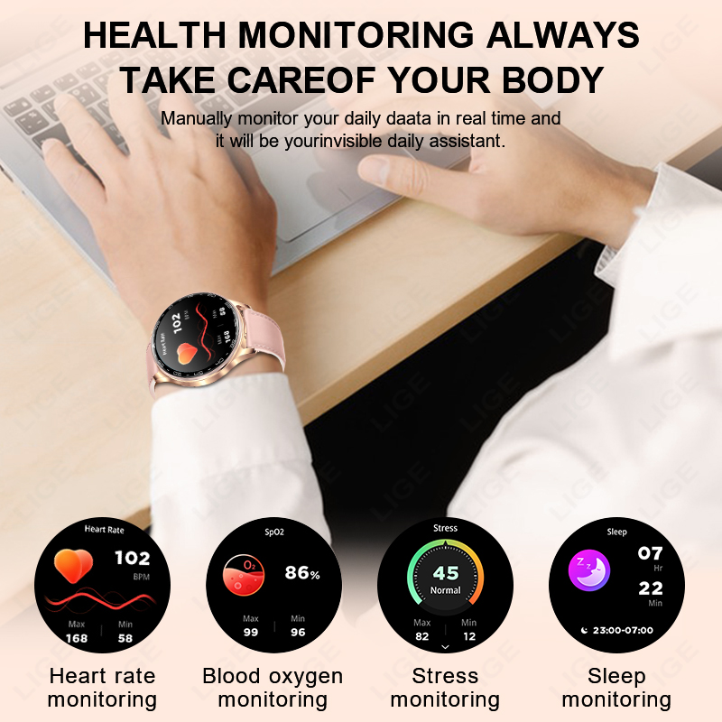 2 In 1 TWS Headset Smart Watch - مراجعة Smartwatch Noise Watches For Women وسعره