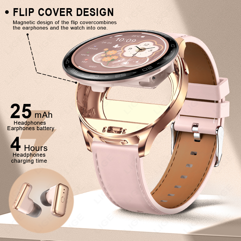 2 In 1 TWS Headset Smart Watch - مراجعة Smartwatch Noise Watches For Women وسعره
