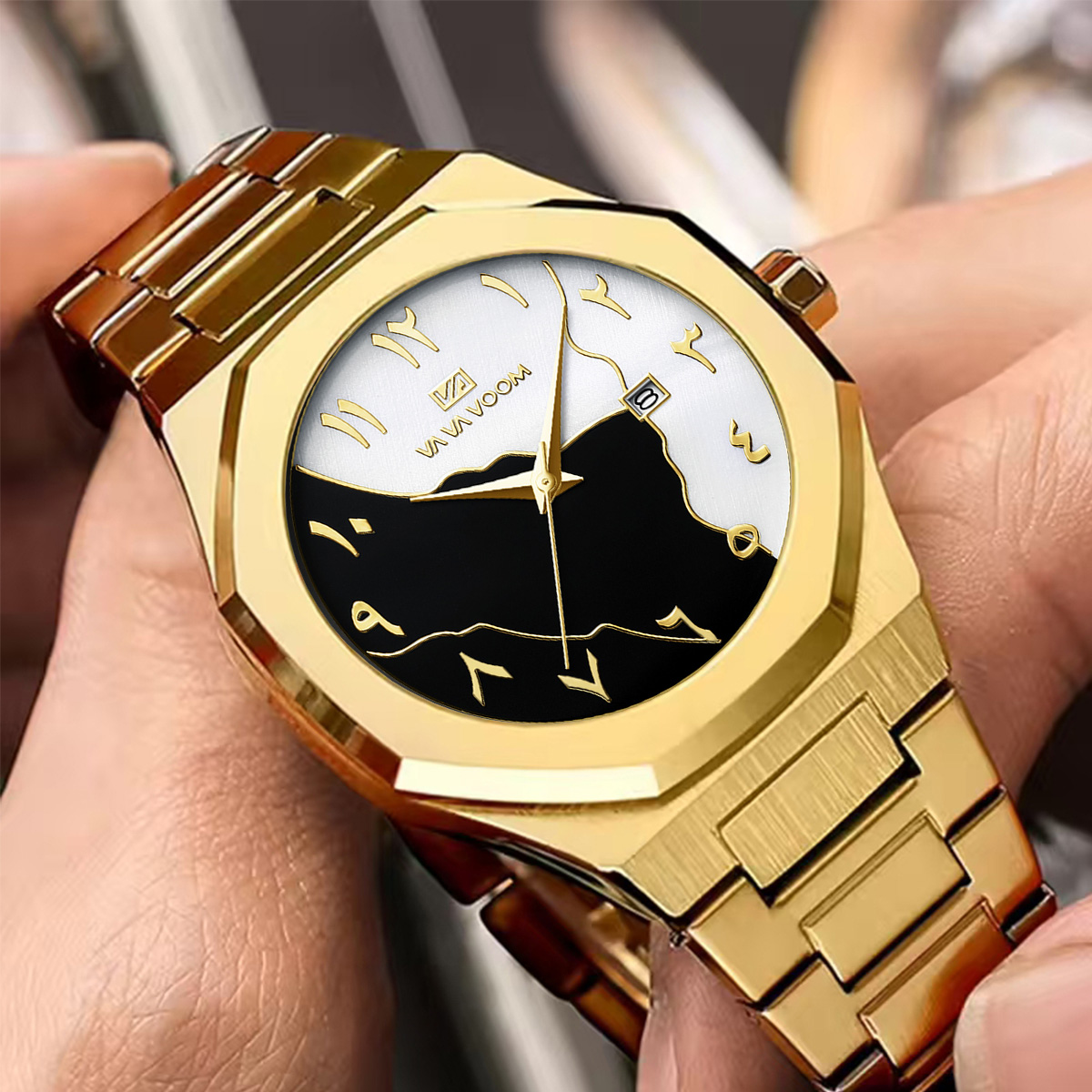 Top Brand Men Watch Marble Dia - مراجعة Smartwatch Watches Brands For Men وسعره