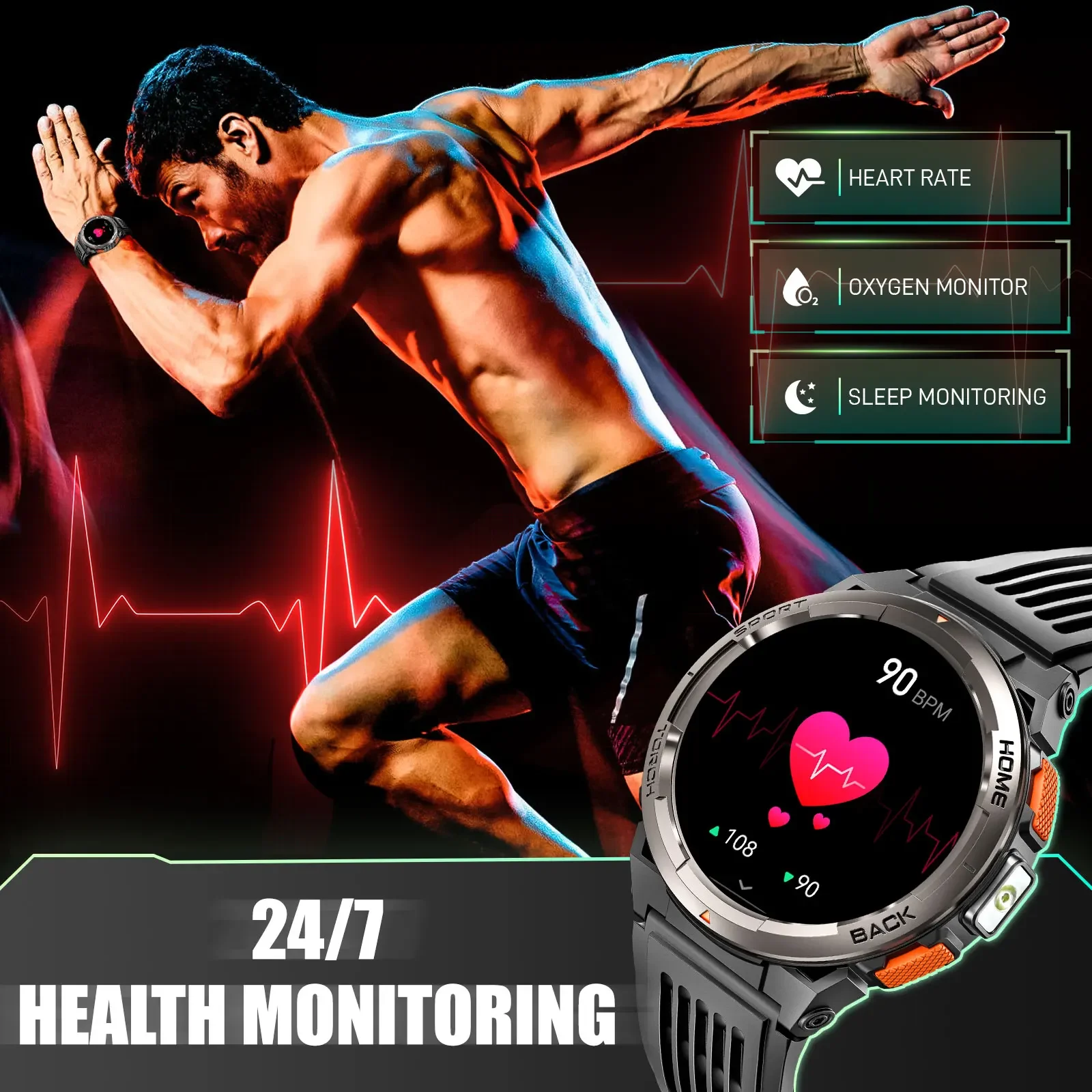 EIGIIS Smart Watch KE5 2024 3A - مراجعة Smartwatch English وسعره