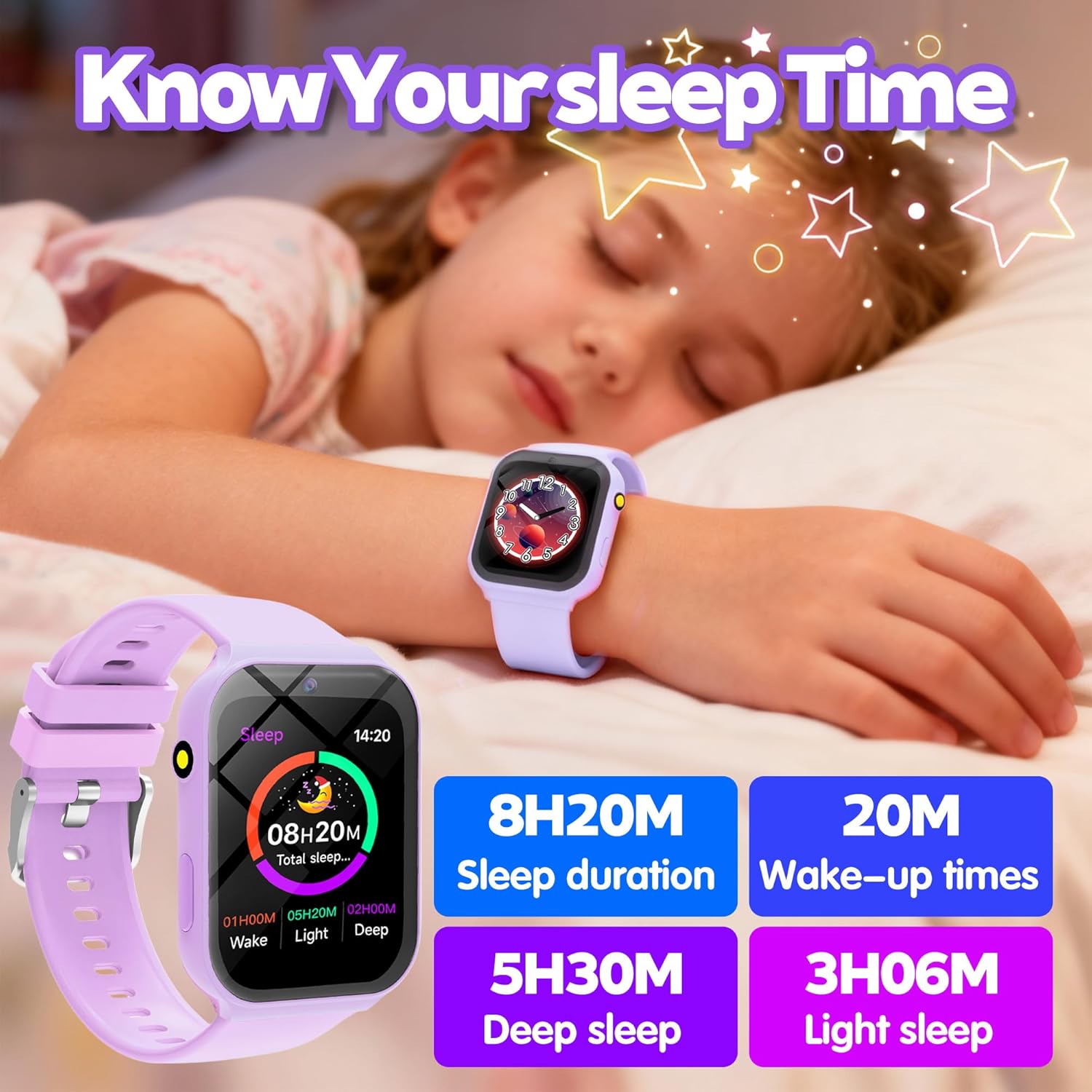 Kids Smart Watch with 18 Games - مراجعة Smartwatch Digital Watches For Kid Girl وسعره