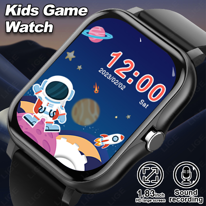 LIGE 2025 Audiobook Children S - مراجعة Smartwatch Digital Watches For Kid Girl وسعره