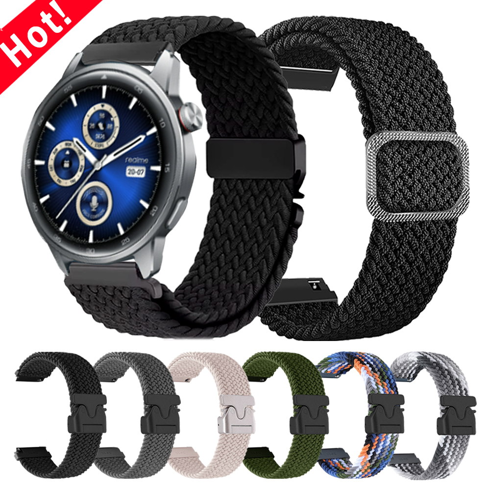 22mm Nylon Sports Breathable S - مراجعة Watch S Realme وسعره