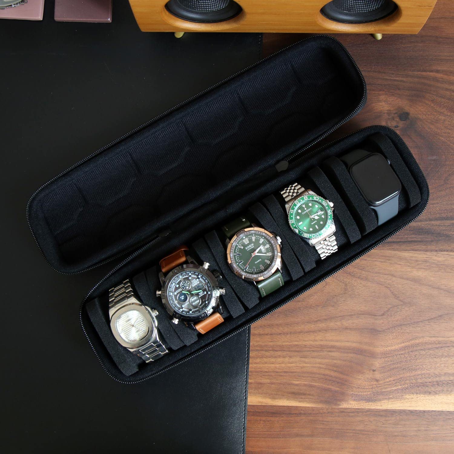 Watch Box Organizer For Men or - مراجعة Smartwatch Watches For Men وسعره