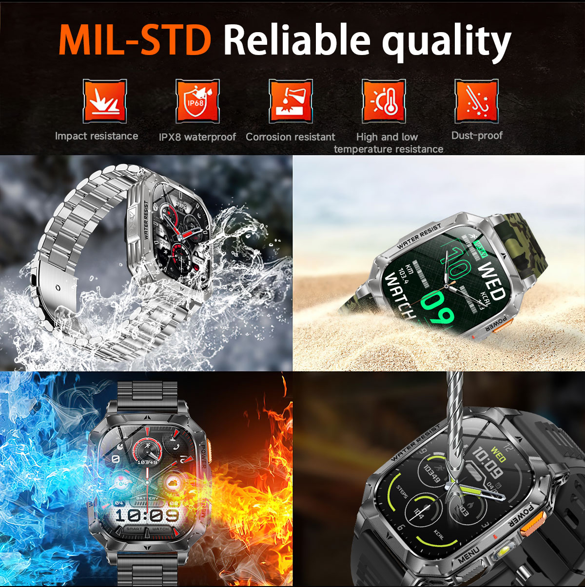 2026 New Exercise 1400mAh Batt - مراجعة French Connection Watches Smartwatch App وسعره