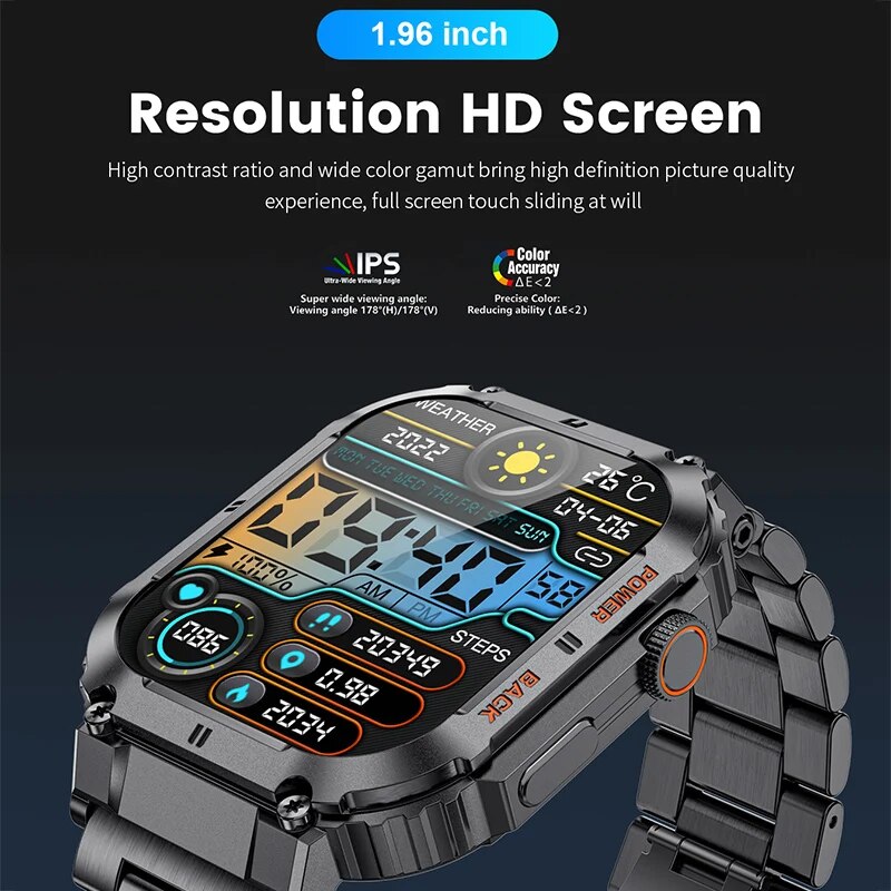 LIGE Outdoor Sports Fitness Sm - مراجعة Smartwatch Watches With Bluetooth وسعره