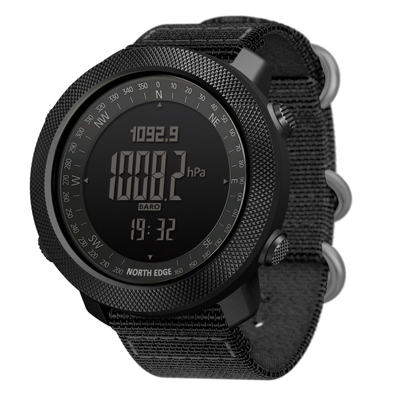 NORTH EDGE Mens Smart Watch Mi - مراجعة Smartwatch Army Watches For Men وسعره