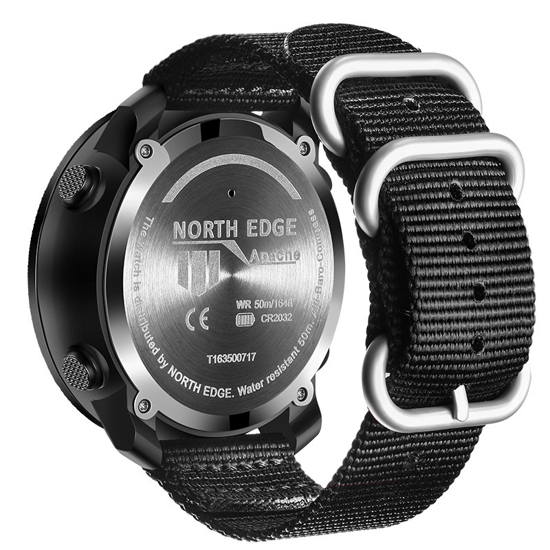 NORTH EDGE Mens Smart Watch Mi - مراجعة Smartwatch Army Watches For Men وسعره