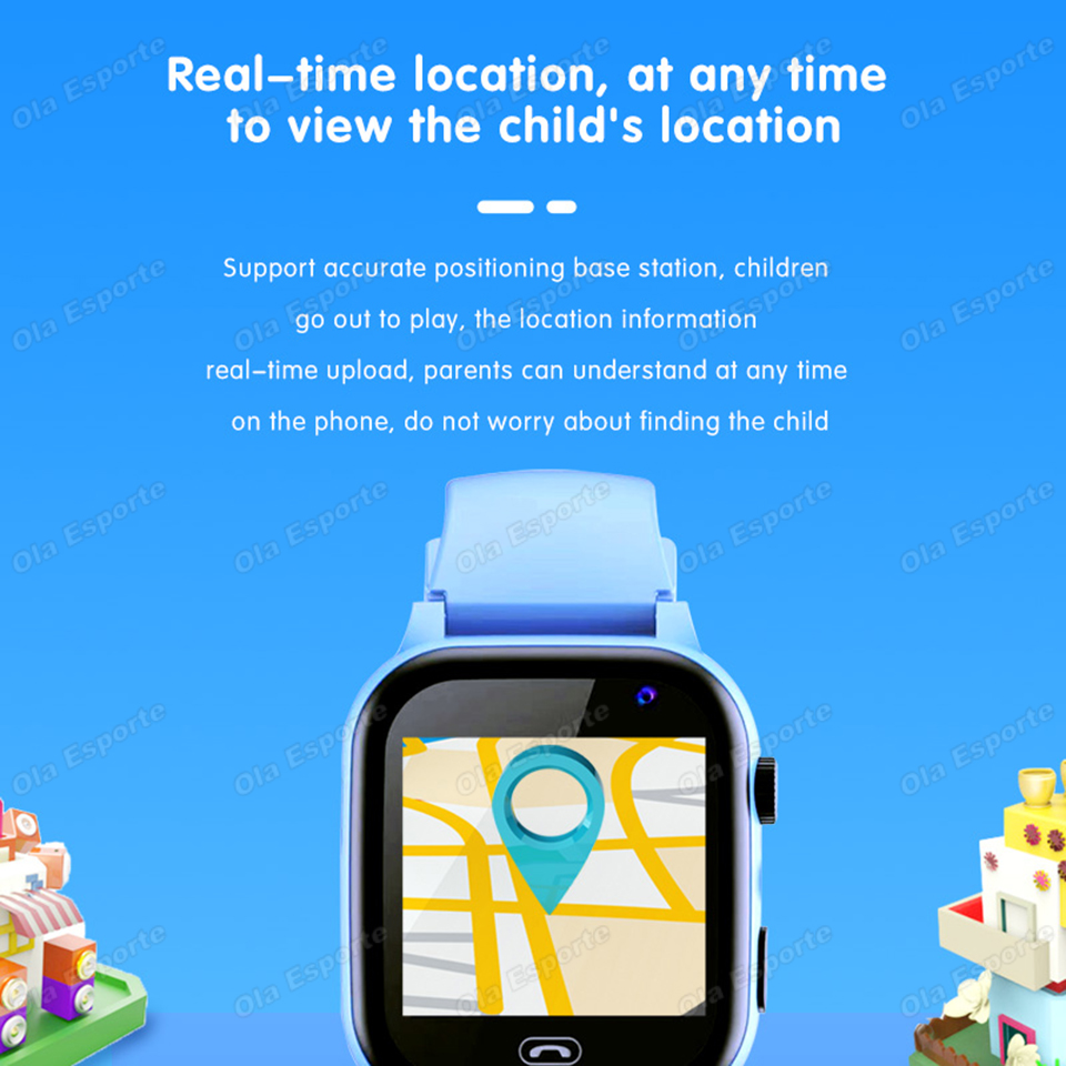 2026 New Mini Kids Phone 4G Si - مراجعة Smartwatch Watches Gift For Boys On Birthday وسعره