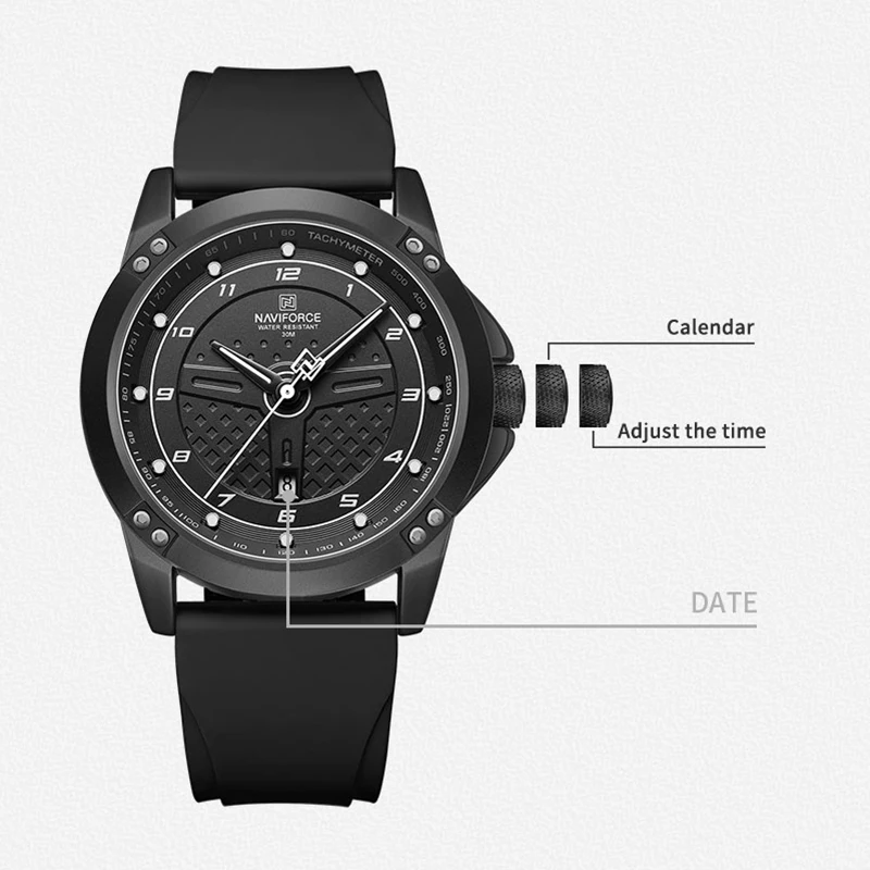 NAVIFORCE Brand Fashion Luxury - مراجعة Smartwatch Army Watches For Men وسعره