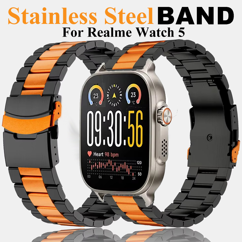 22mm Stainless Steel Strap For - مراجعة Watch S Realme وسعره