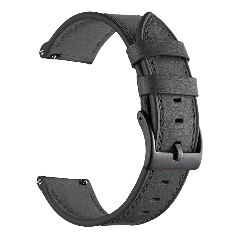 22mm Leather Strap For Garmin  - مراجعة Smartwatch English وسعره