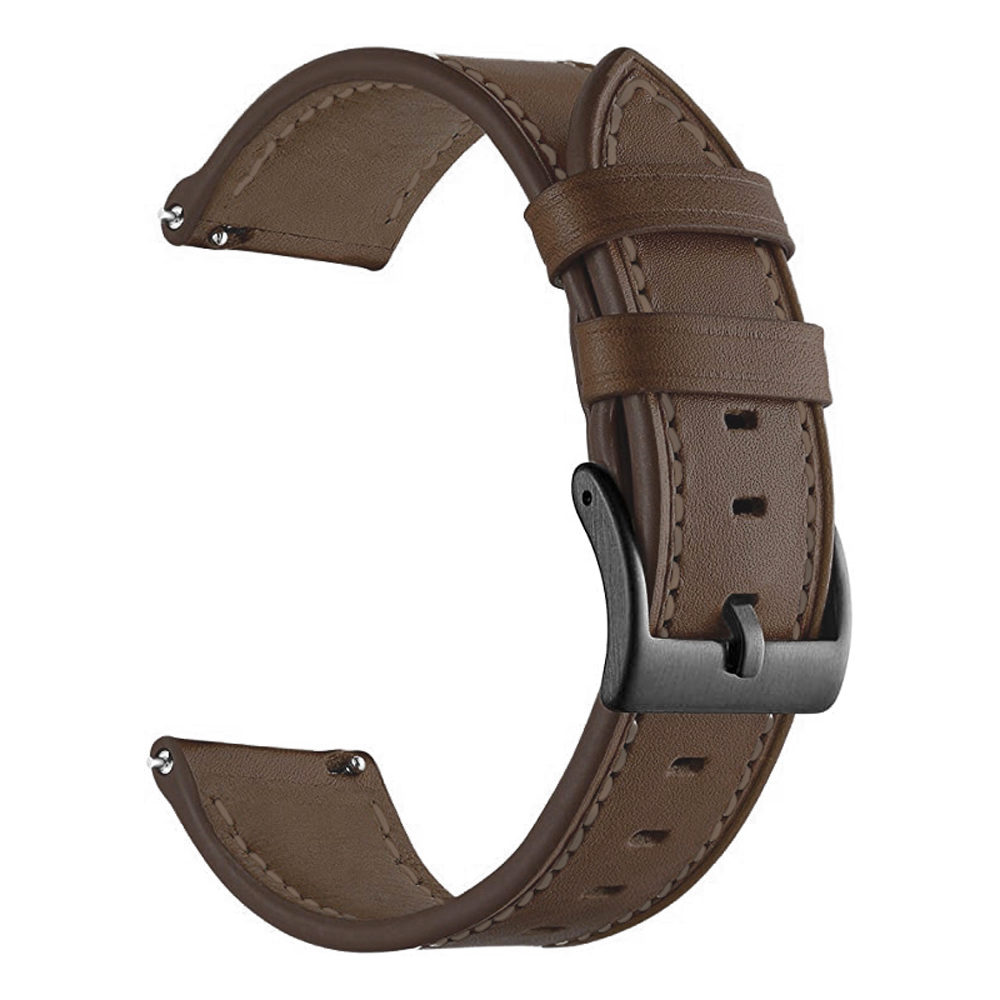 22mm Leather Strap For Garmin  - مراجعة Smartwatch English وسعره