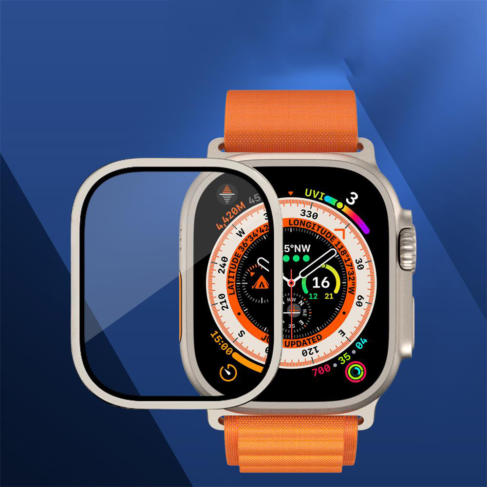 Metal Bumper+Tempered Glass Fo - مراجعة Apple Watch Band وسعره