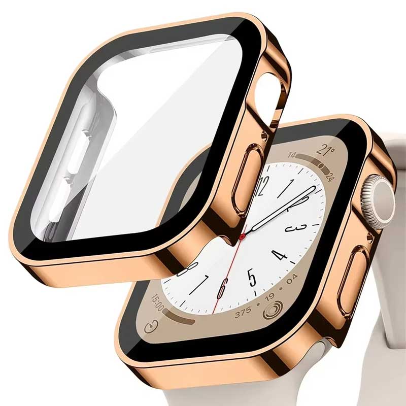 Glass+cover For Apple Watch ca - مراجعة Smartwatch Watches Girls وسعره