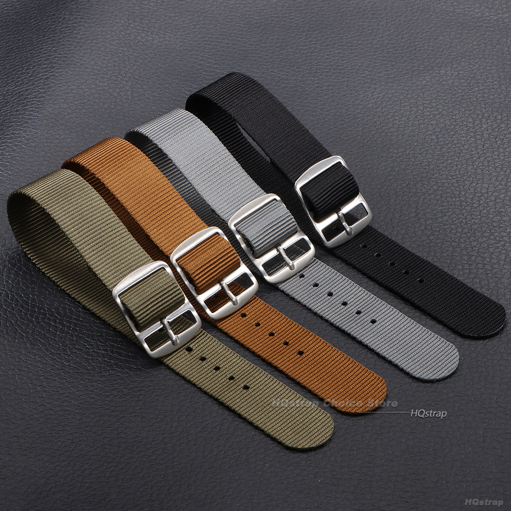 20mm Sport Nylon Watch Band fo - مراجعة Smartwatch Army Watches For Men وسعره