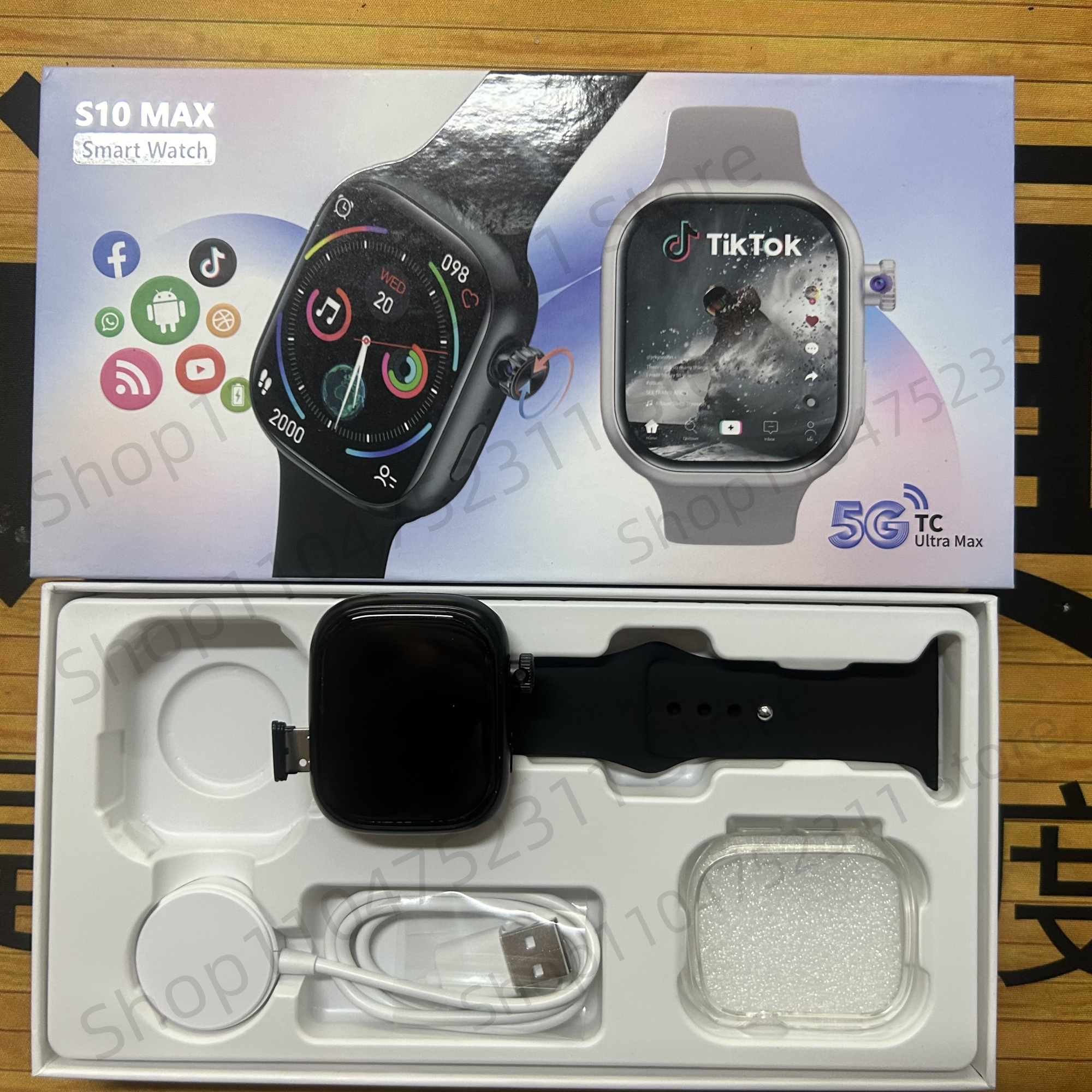 S10 MAX Smartwatch 2.29inch An - مراجعة French Connection Watches Smartwatch App وسعره