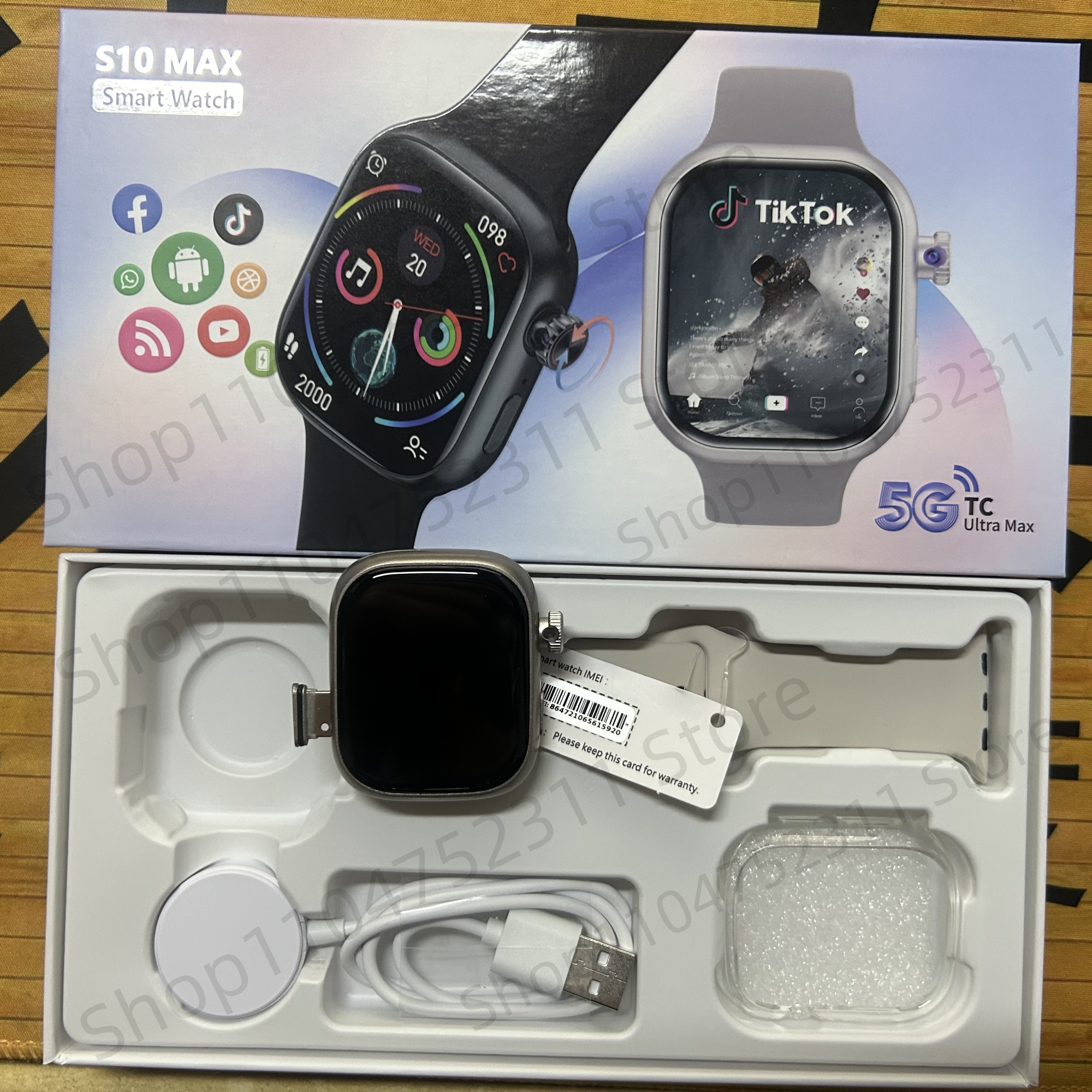 S10 MAX Smartwatch 2.29inch An - مراجعة French Connection Watches Smartwatch App وسعره