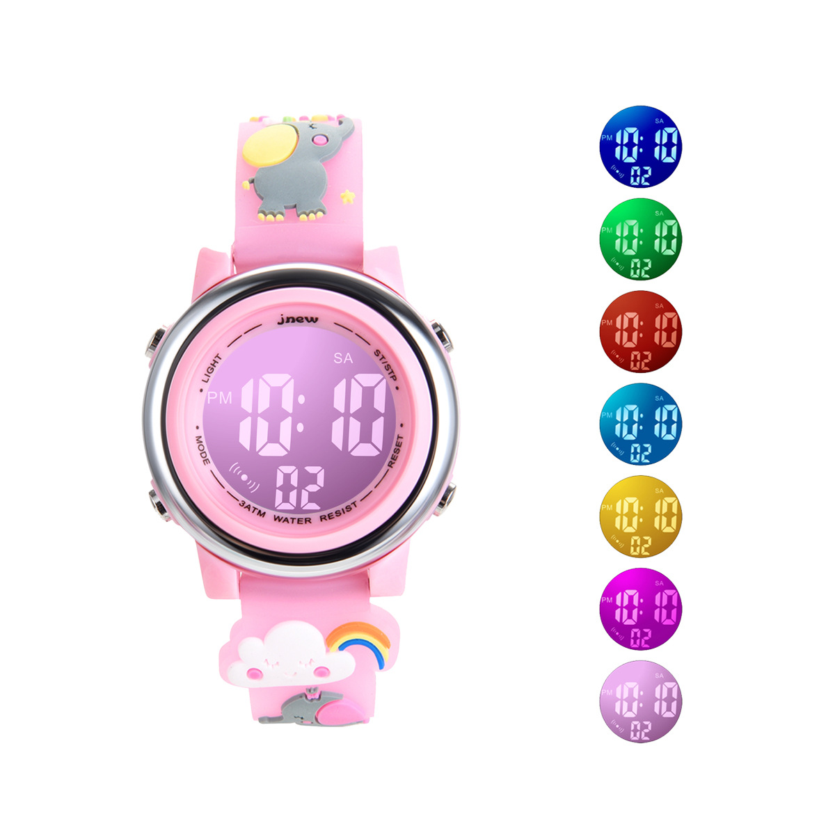 UTHAI H120 Children's Cartoon  - مراجعة Smartwatch Digital Watches For Kid Girl وسعره