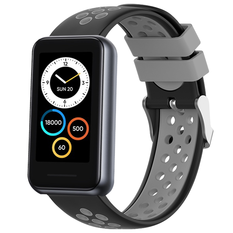 Sport Silicone Watchband 18mm  - مراجعة Watch S Realme وسعره