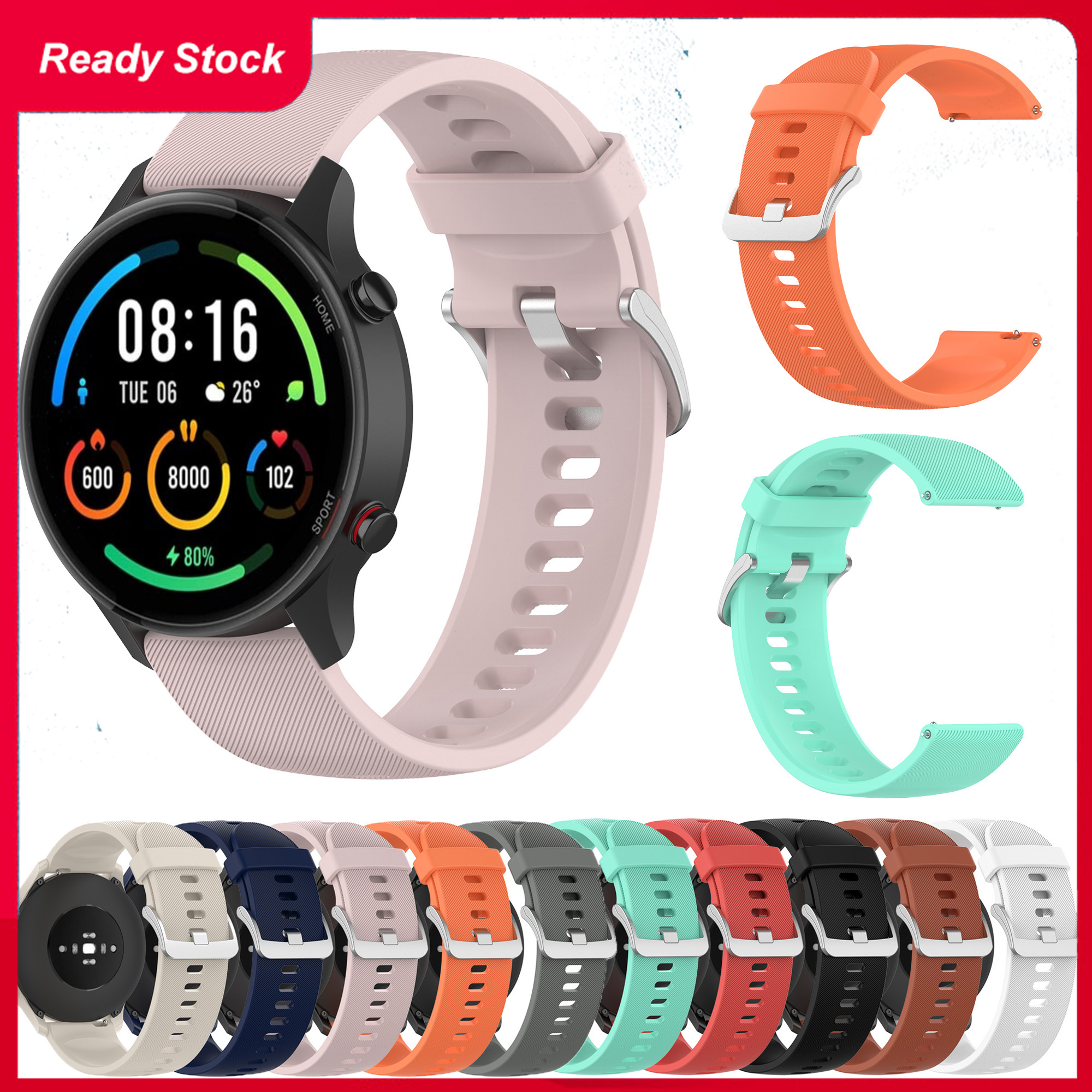22mm Watchbands For Xiaomi Mi  - مراجعة Watch S Realme وسعره