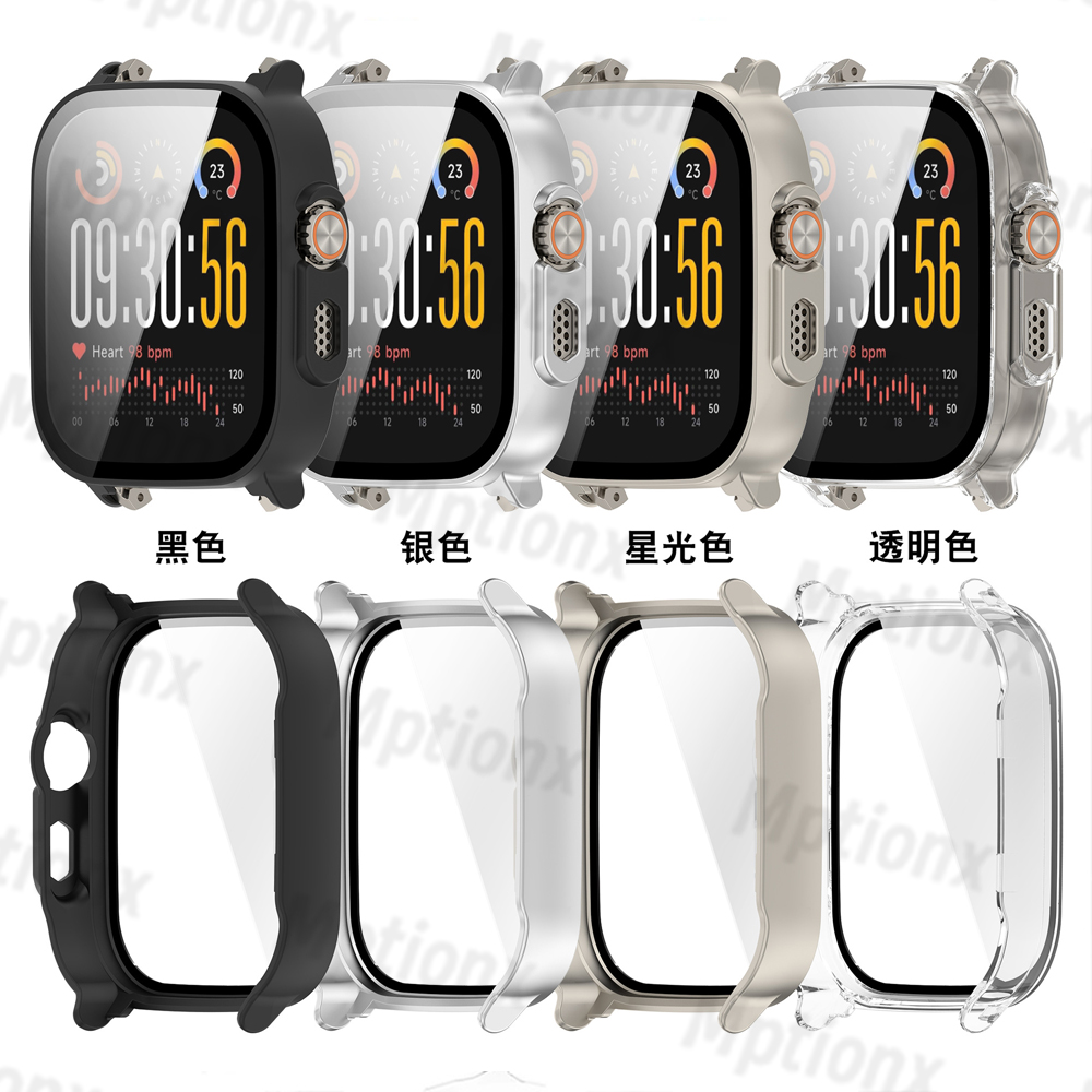 PC Case+Glass for Realme Watch - مراجعة Watch S Realme وسعره