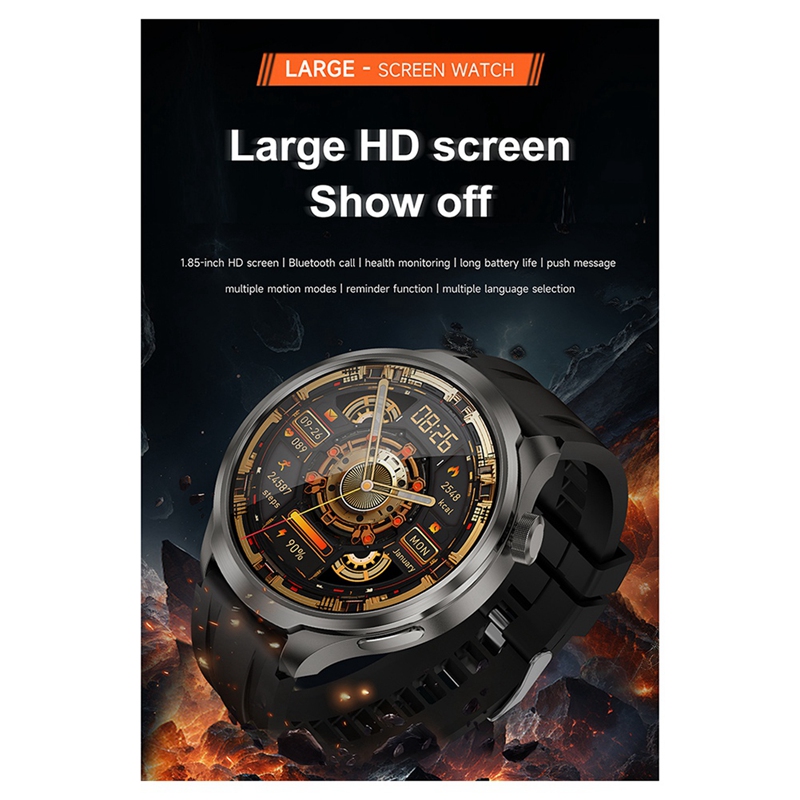 1.85-Inch Ultra HD Smart Watch - مراجعة Smartwatch Watches With Bluetooth وسعره