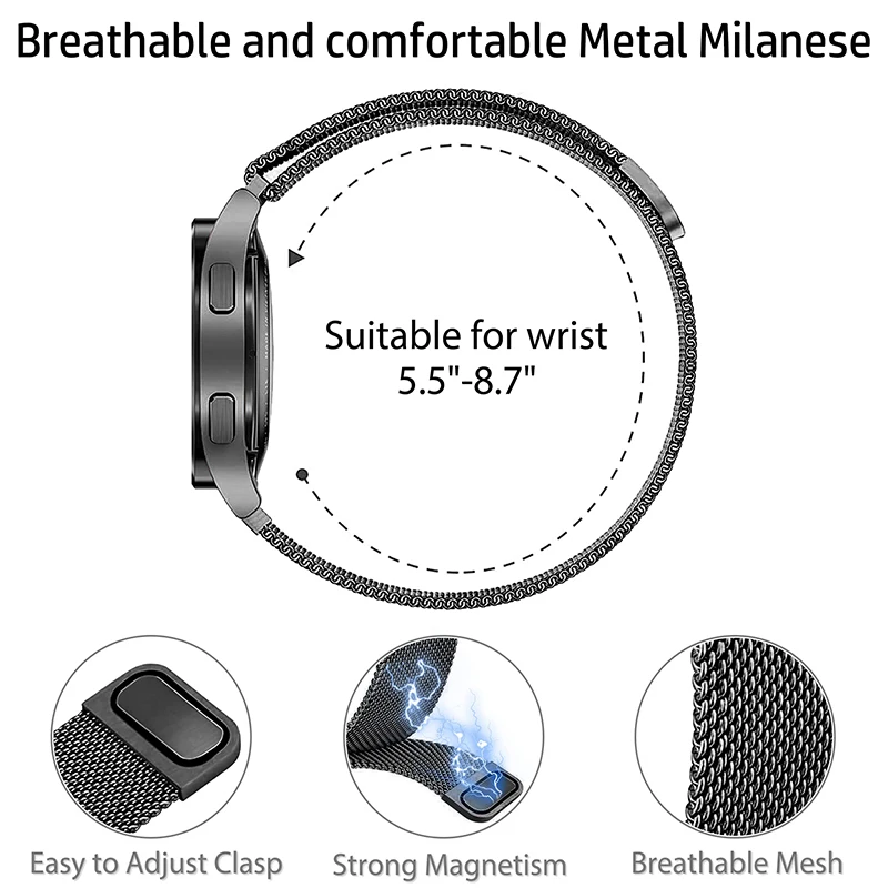 20mm strap For Amazfit GTS 4/3 - مراجعة Smartwatch Watches Amazfit وسعره
