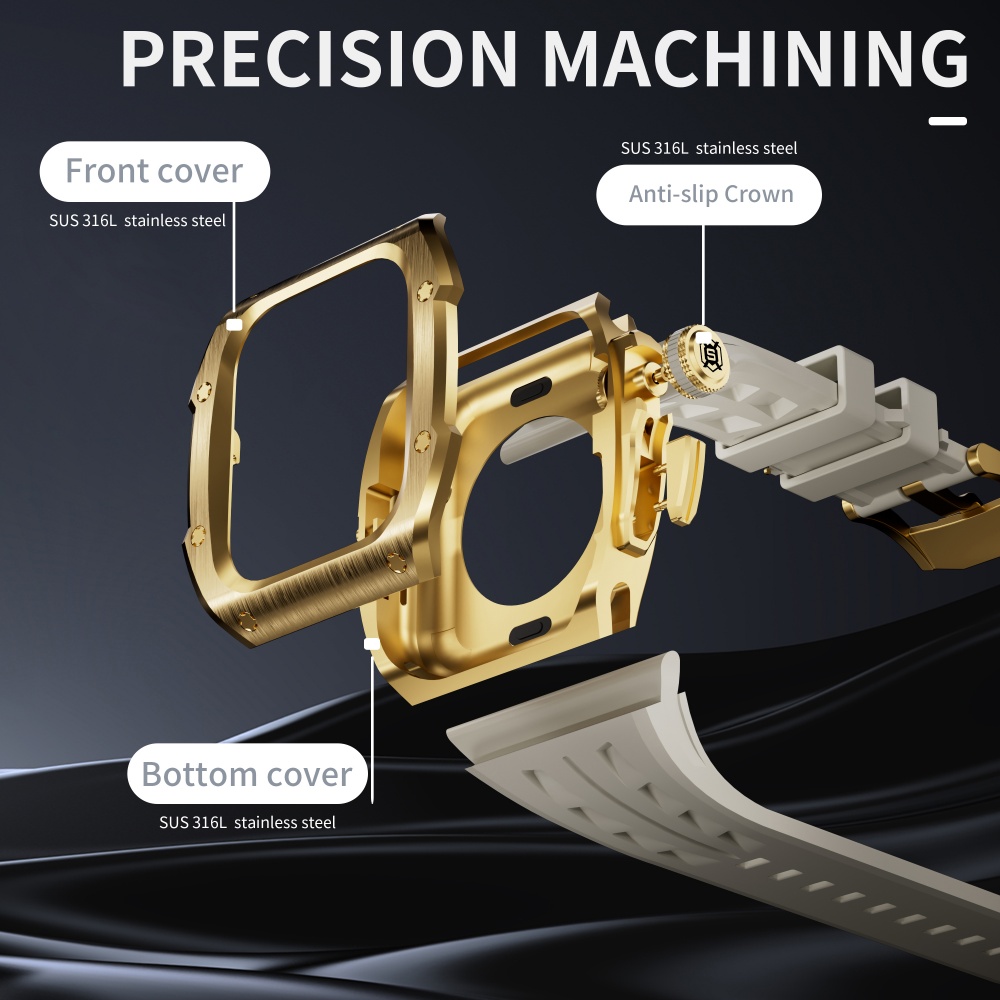 Luxury Case for Apple Watch Se - مراجعة Apple Watch Band وسعره