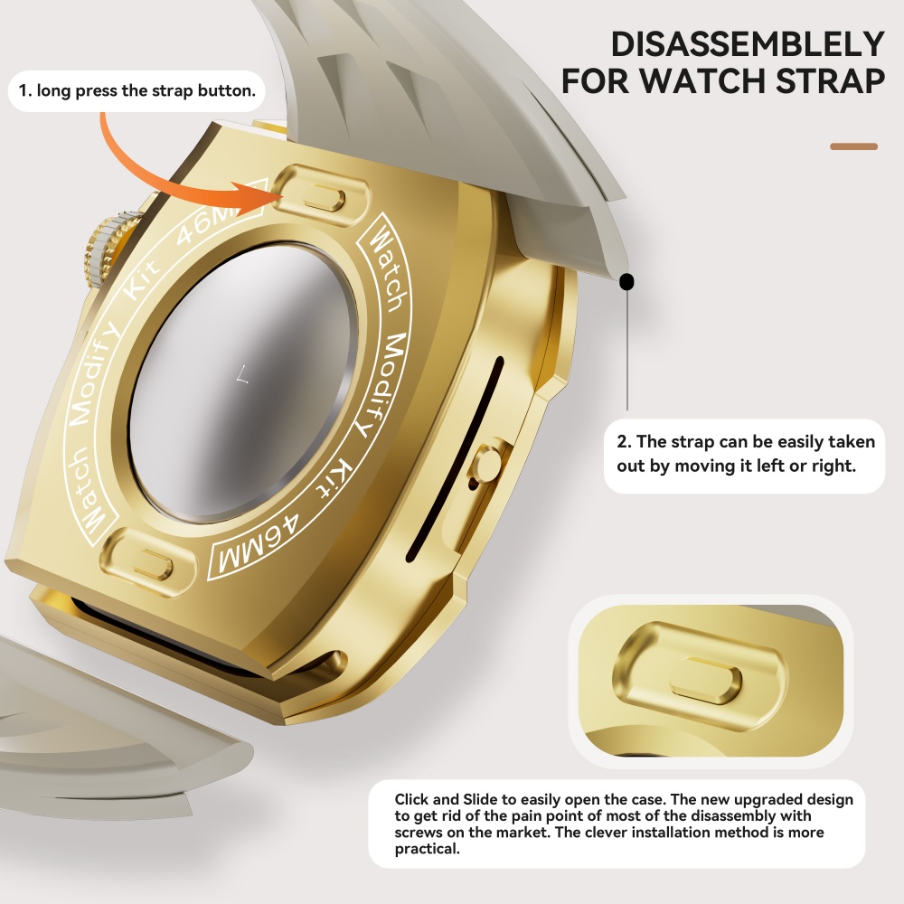 Luxury Case for Apple Watch Se - مراجعة Apple Watch Band وسعره