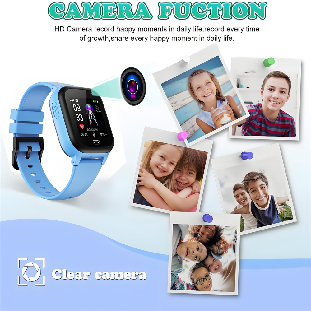 Smart Watch Kids Tracker Locat - مراجعة Smartwatch Watches Gift For Boys On Birthday وسعره