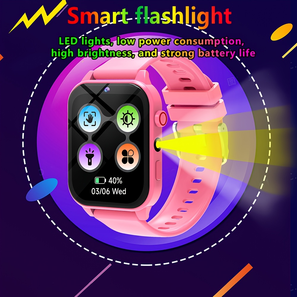 Kids Smart Watch, Multiple Puz - مراجعة Smartwatch Digital Watches For Kid Girl وسعره