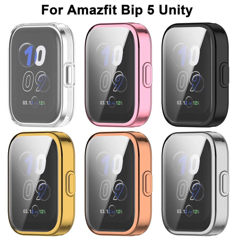 Full Cover TPU Case Anti-scrat - مراجعة Smartwatch Watches Amazfit وسعره