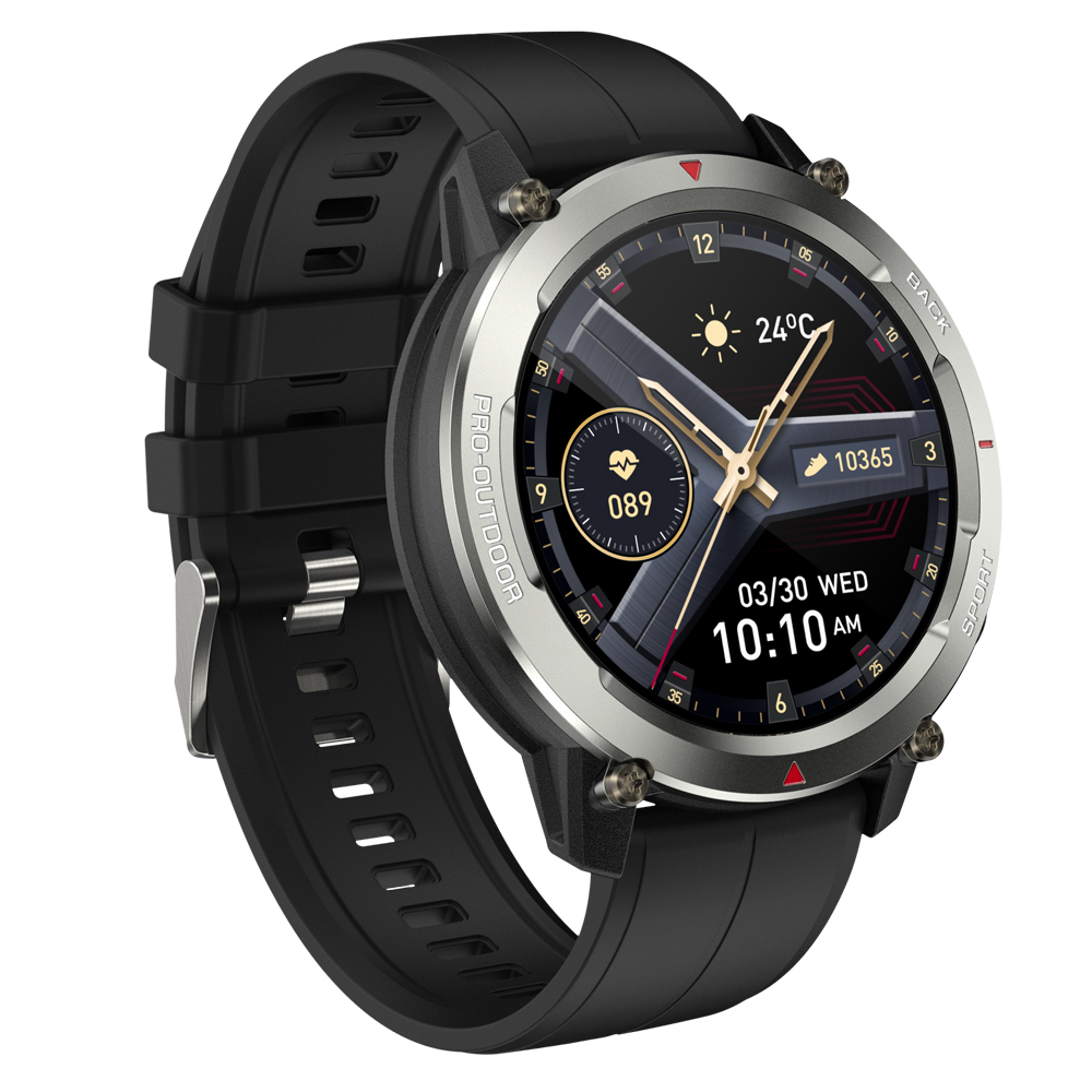 1.43 Inch HD Screen IP68 Water - مراجعة Smartwatch Watches With Bluetooth وسعره