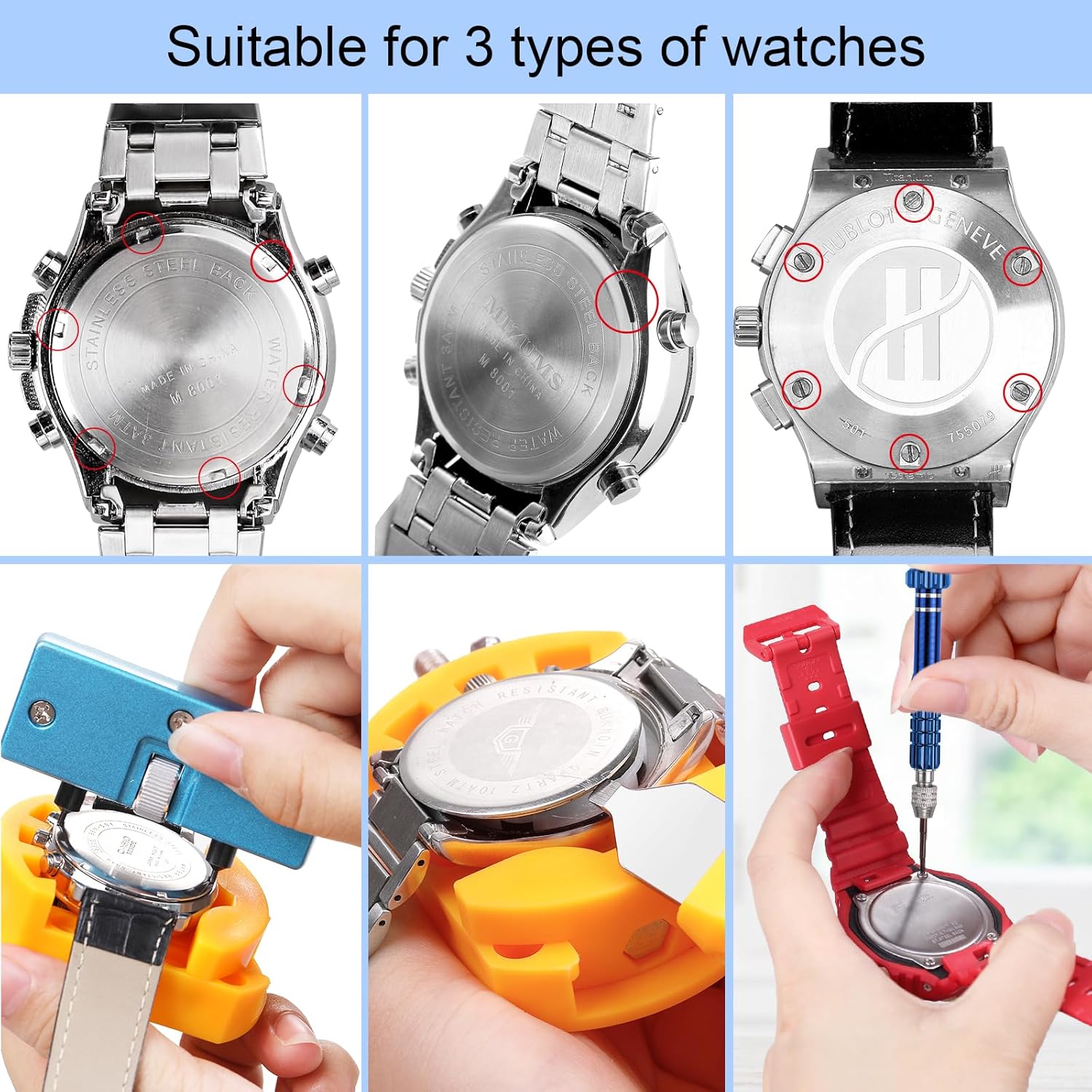 32 pcs Watch Battery Replaceme - مراجعة Spring Bar Tool وسعره