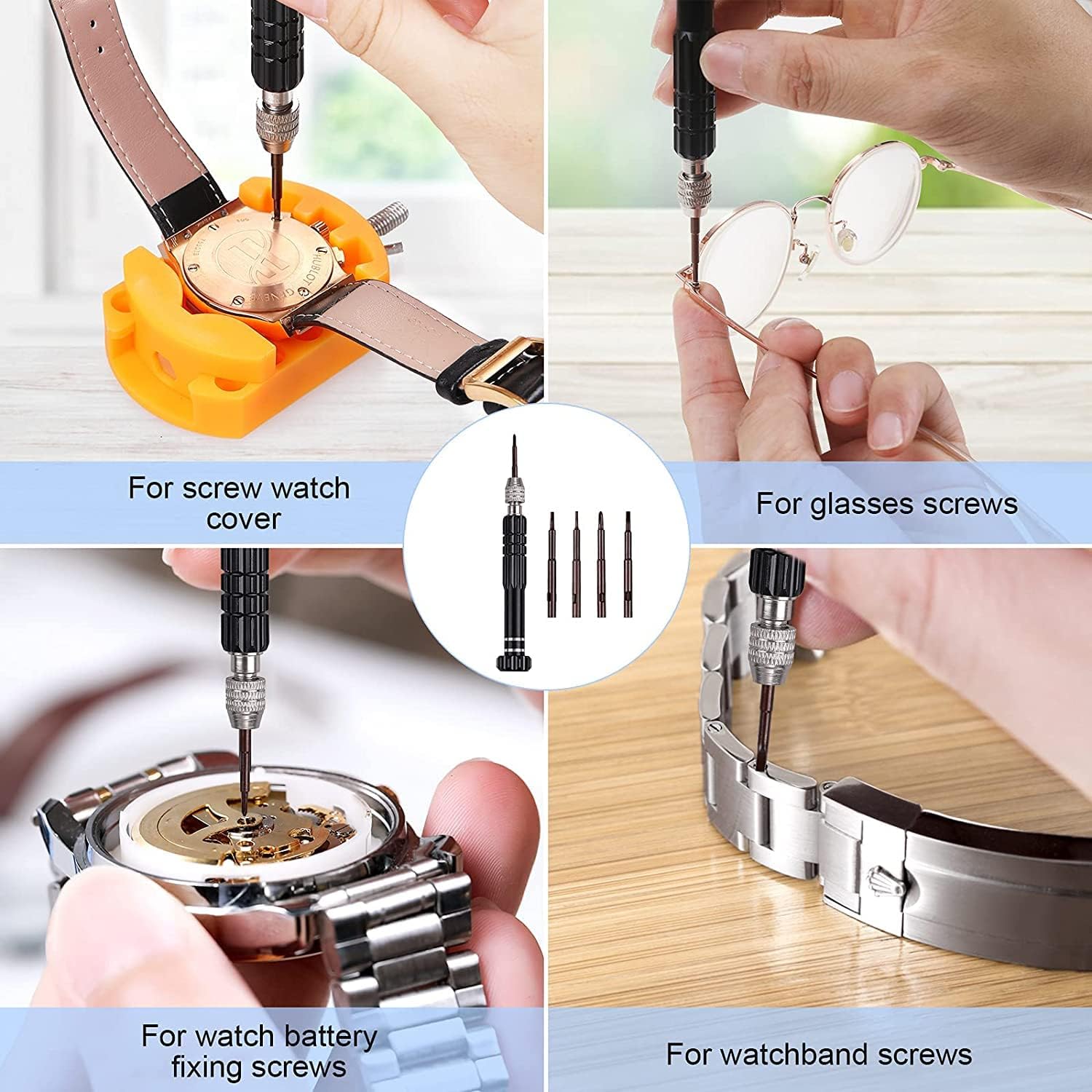 32 pcs Watch Battery Replaceme - مراجعة Spring Bar Tool وسعره
