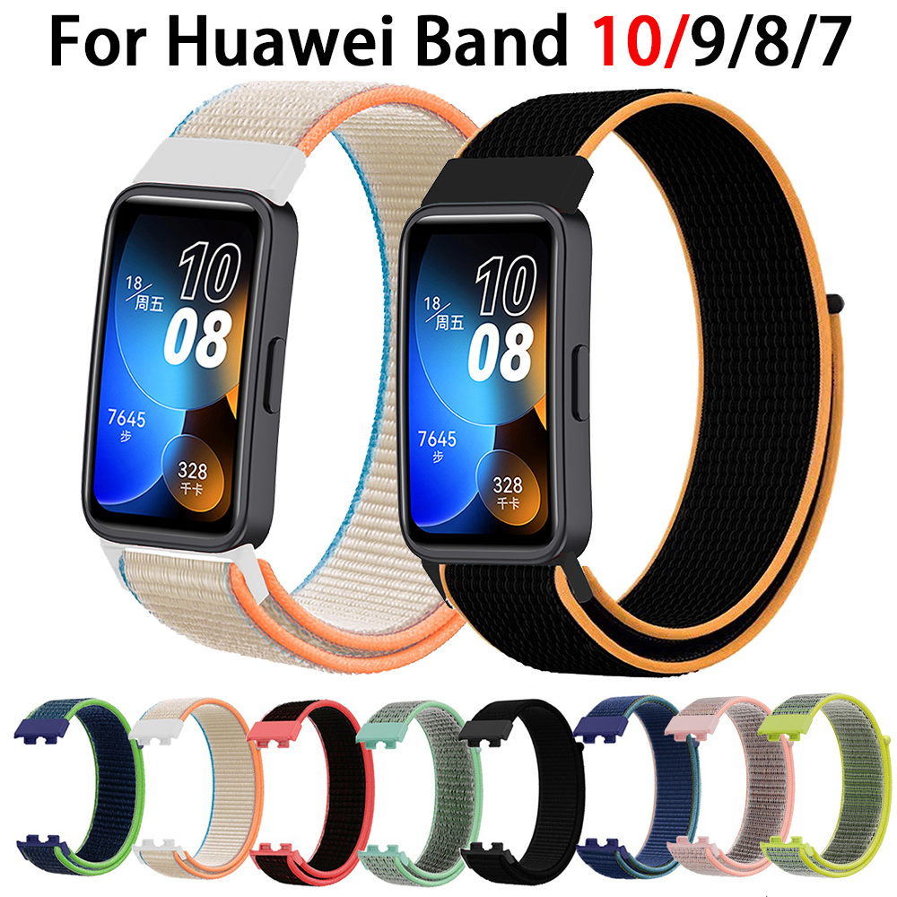 Strap for Huawei Band 10 8 9 7 - مراجعة Smartwatch English وسعره