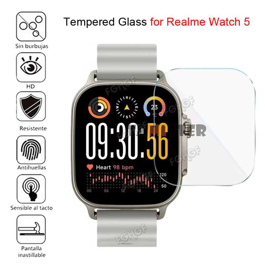 9H Tempered Glass For Realme W - مراجعة Watch S Realme وسعره