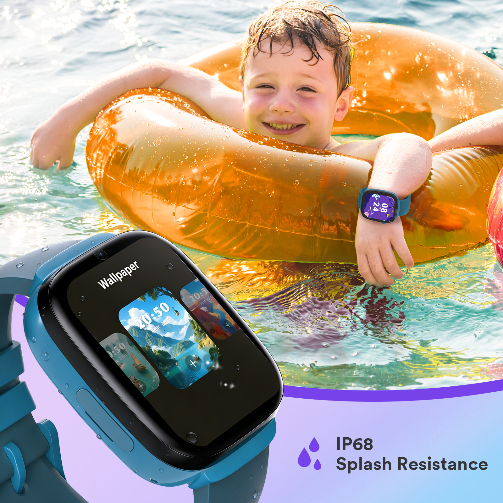 4G Kids Smartwatch with SIM GP - مراجعة Smartwatch Watches Gift For Boys On Birthday وسعره