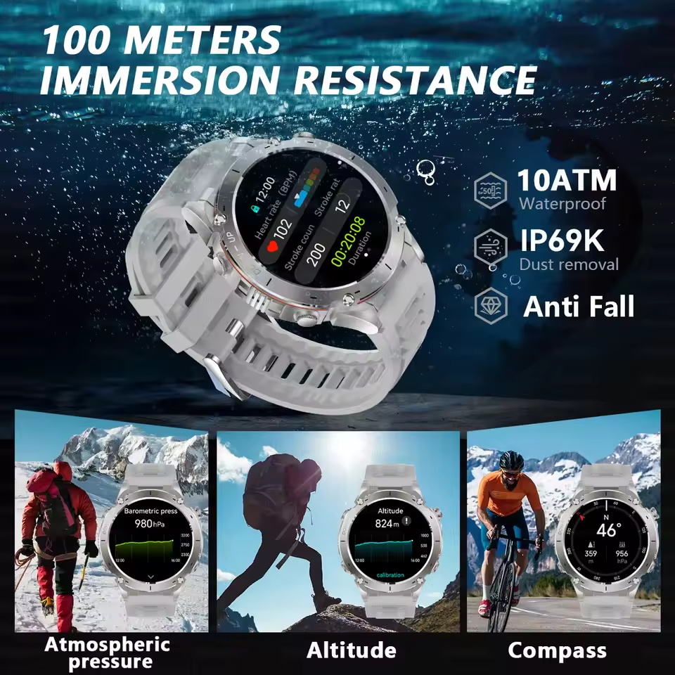 2025 Upgraded New Outdoors Spo - مراجعة Smartwatch Watches Brands For Men وسعره