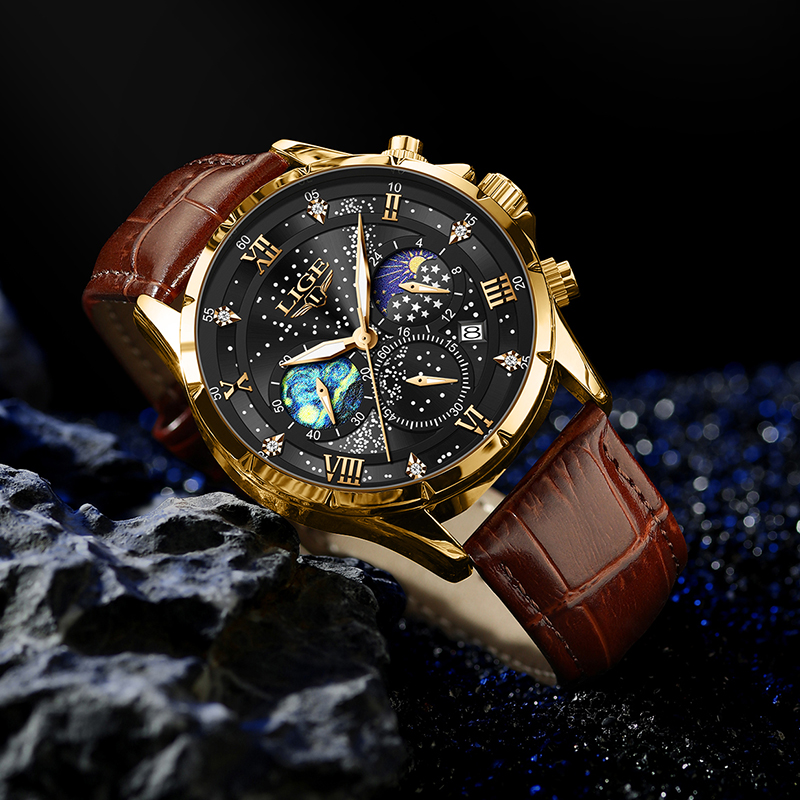 LIGE 2026 Top Luxury Brand Men - مراجعة Smartwatch Army Watches For Men وسعره