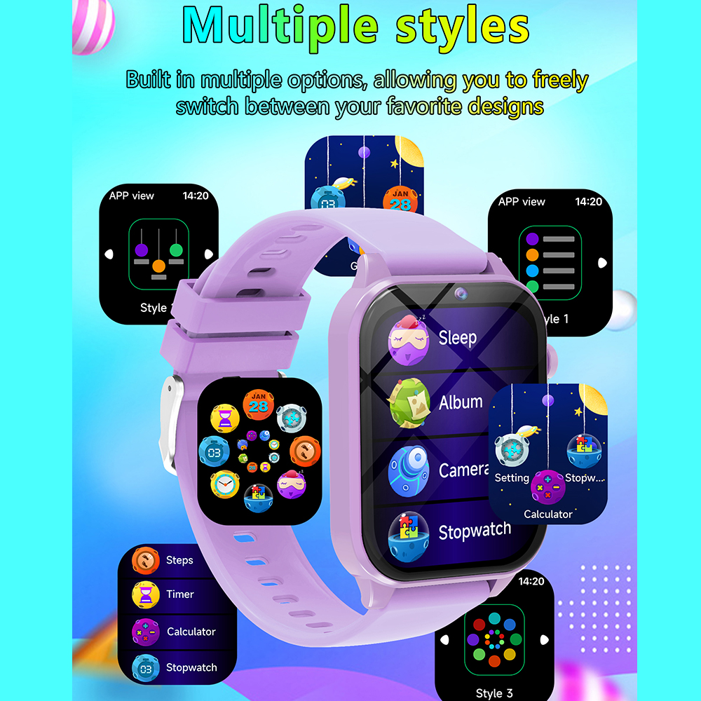 Smart Watch Kids Games Step Sl - مراجعة Smartwatch Digital Watches For Kid Girl وسعره