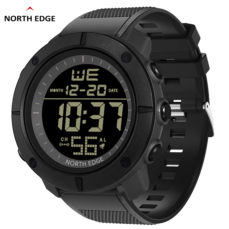 NORTH EDGE Mens Digital Watche - مراجعة Smartwatch Army Watches For Men وسعره