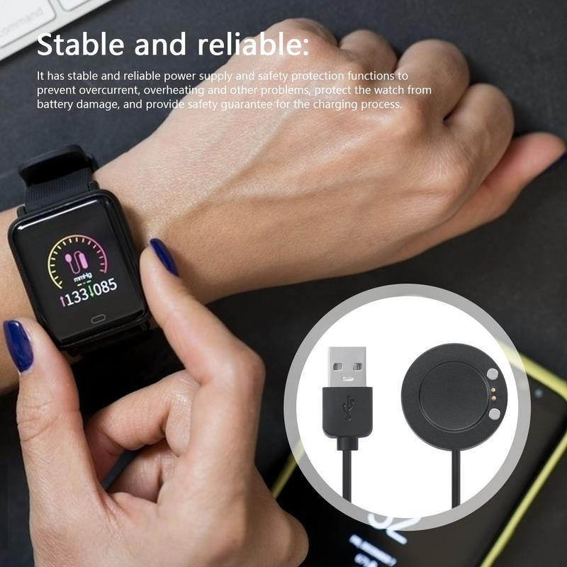 Smartwatch Dock Charger Stand  - مراجعة Watch X7 وسعره